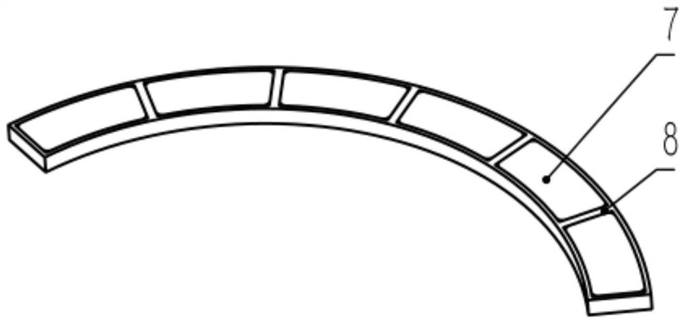 A marine smart sealing ring with self-generating function