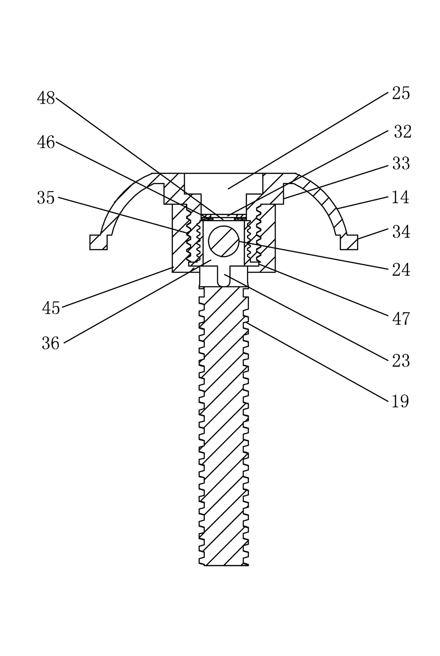 Water supply device for field pipeline irrigation