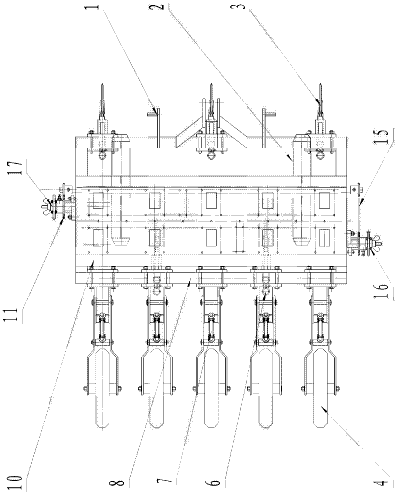 A grain seeder for no-tillage sowing