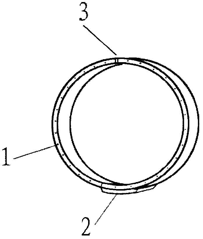 Pet collar integrated with LED (Light Emitting Diode) light-emitting device