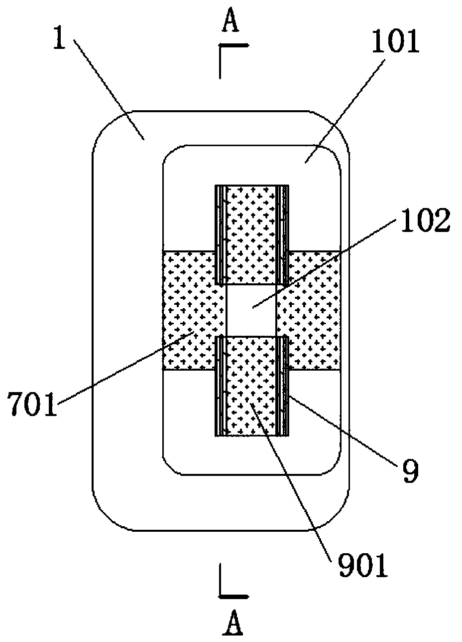 Protective equipment for chest and abdomen radiographic examination