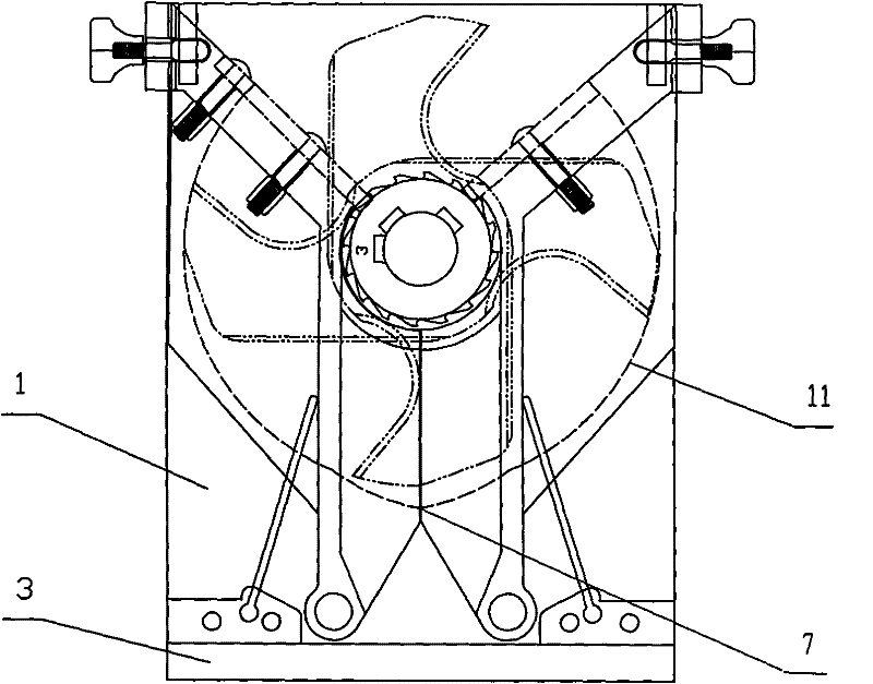 Assembly crusher cavity