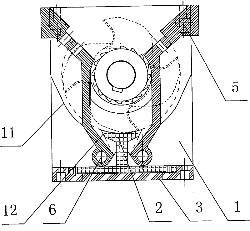 Assembly crusher cavity