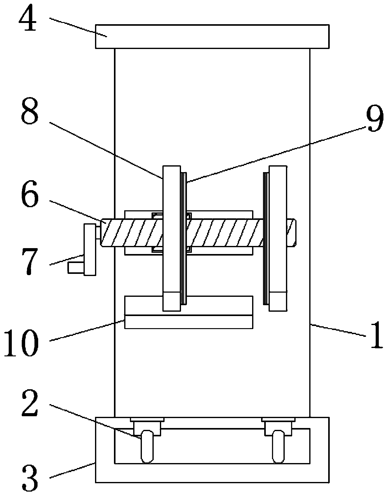 Electrical detection device facilitating clamping and fixing