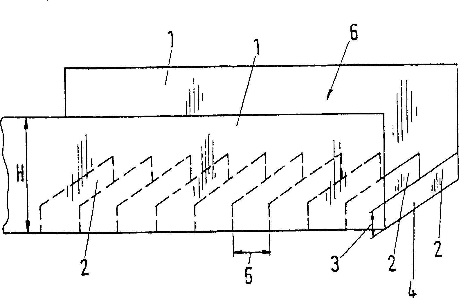 Leveller bar for coking ovens