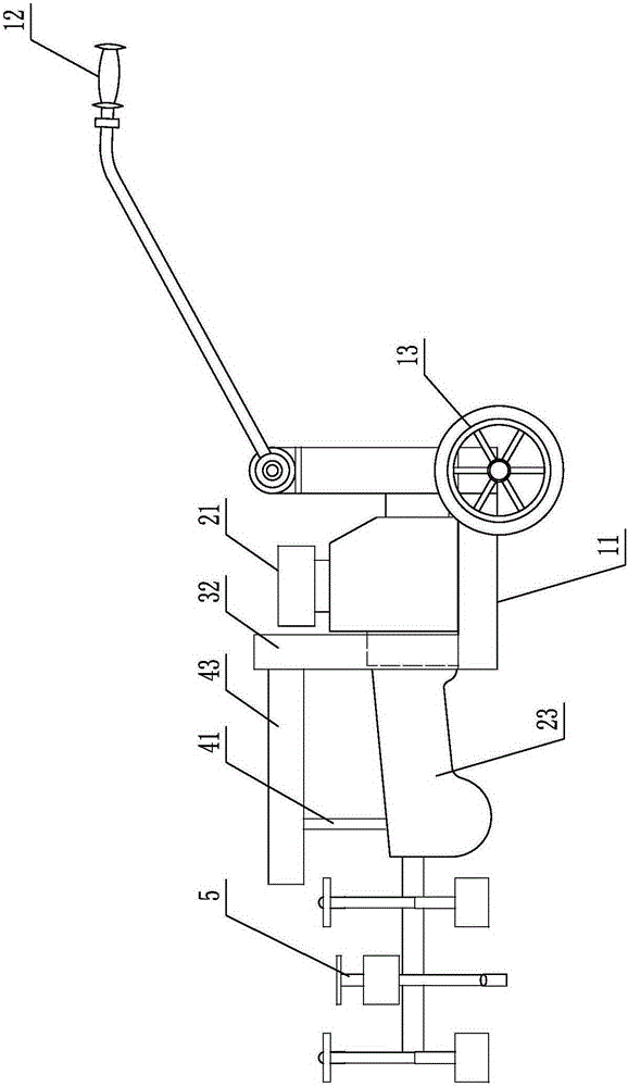 Micro-type field weeding machine