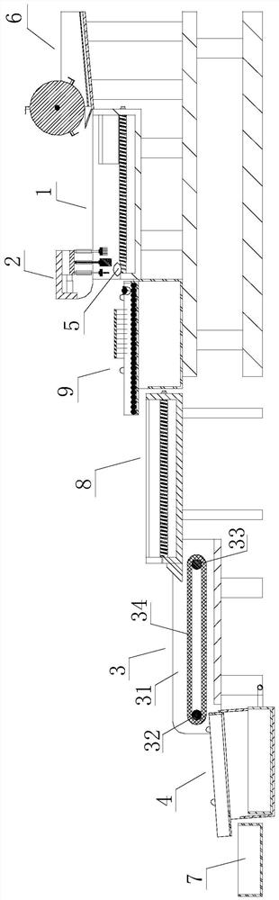 A continuous production system for lotus seed open-edge coring processing