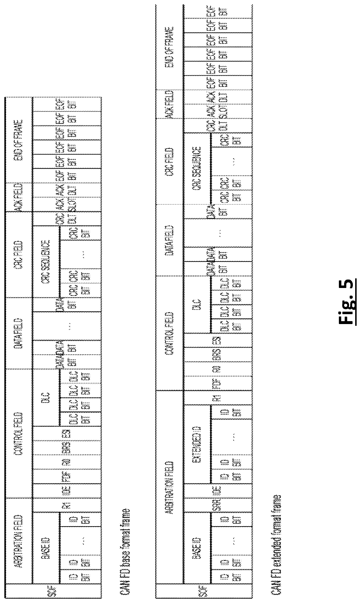 Flexible data rate handling in data bus receiver