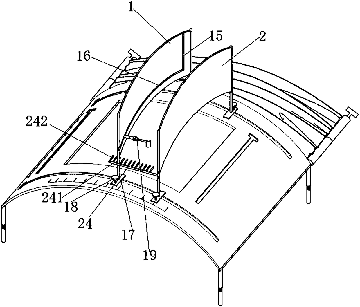 An ultrasonic fixation frame for ultrasound-guided cervical nerve block and vascular puncture