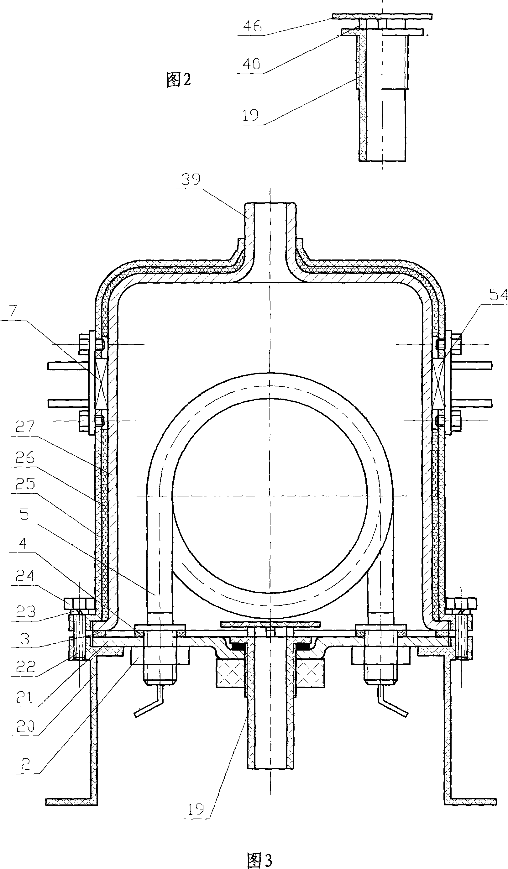 Sanitary liquid electrical heating tank