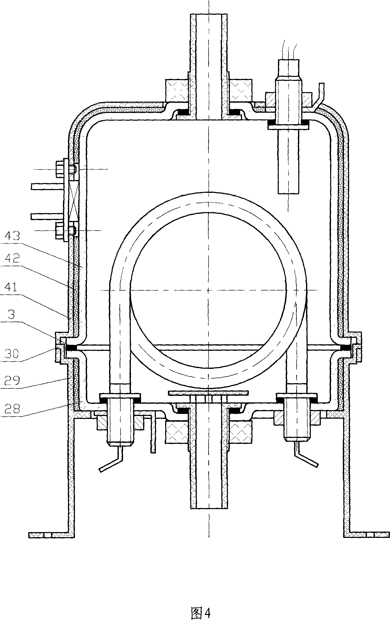 Sanitary liquid electrical heating tank