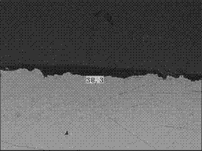 Chemical milling technology for surface plasticity deformation layer of single crystal cast blade