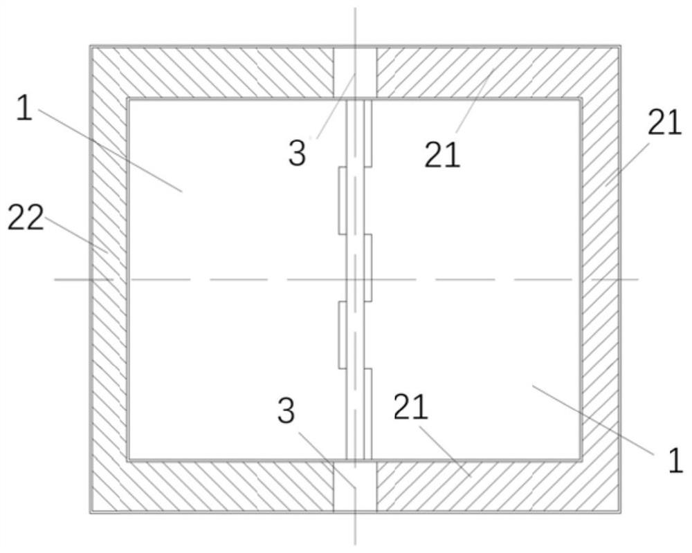 Direct-current burner primary air chamber and method for preventing boiler slagging and high-temperature corrosion