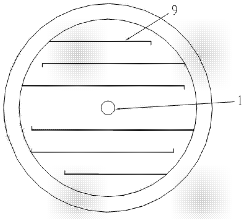 Well type high-temperature resistance furnace for heat treatment of PAN (polyacrylonitrile) based carbon felt