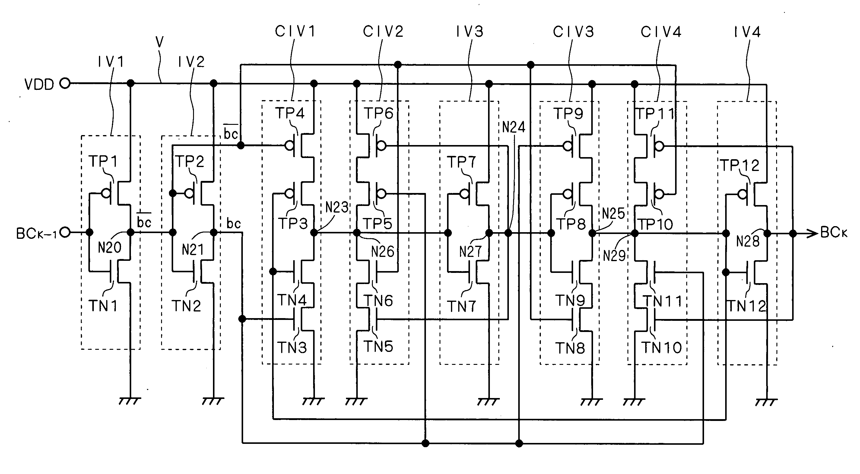 Frequency dividing circuit, power supply circuit and display device