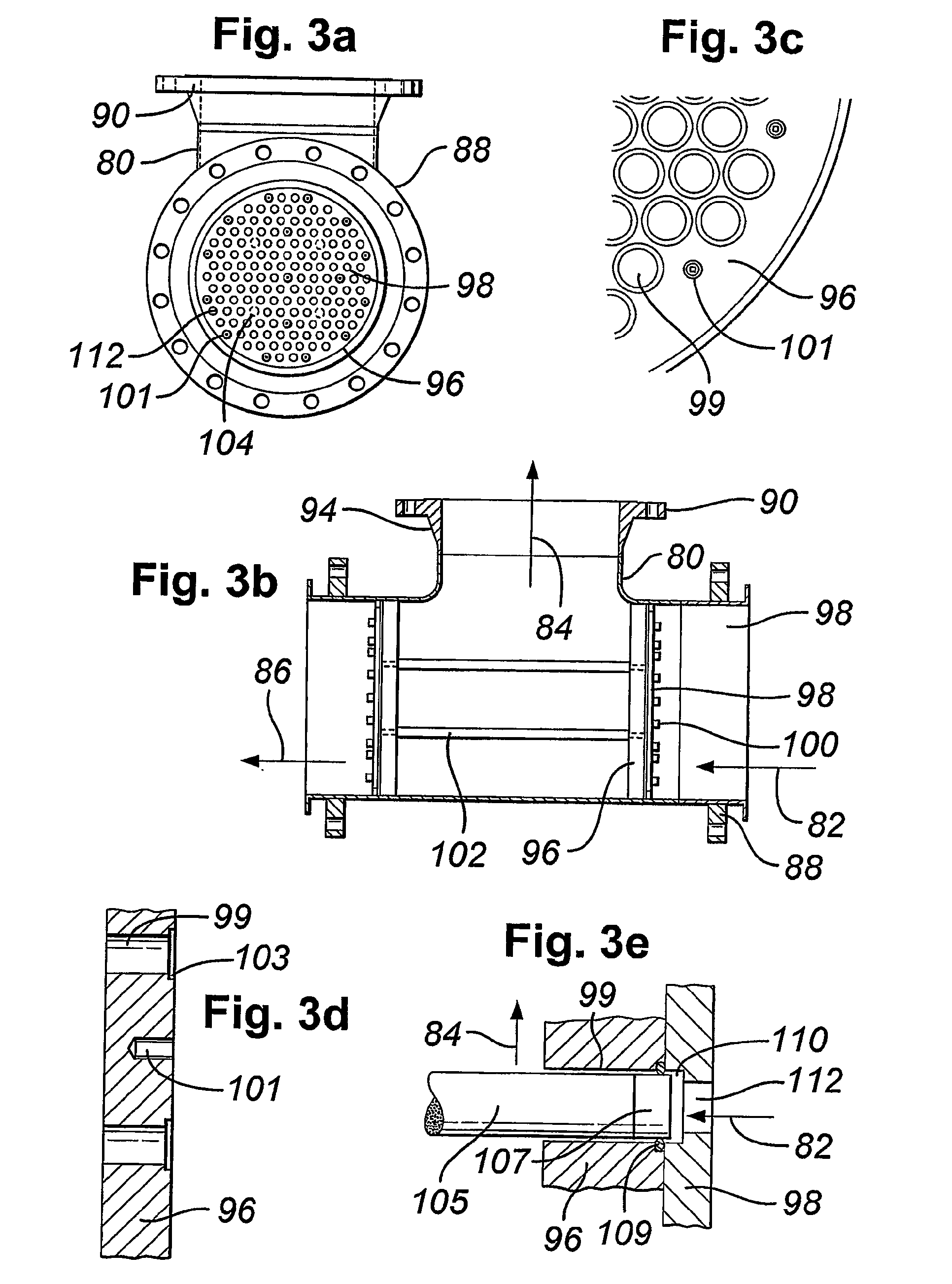 Process and apparatus for treatment of organic solvents