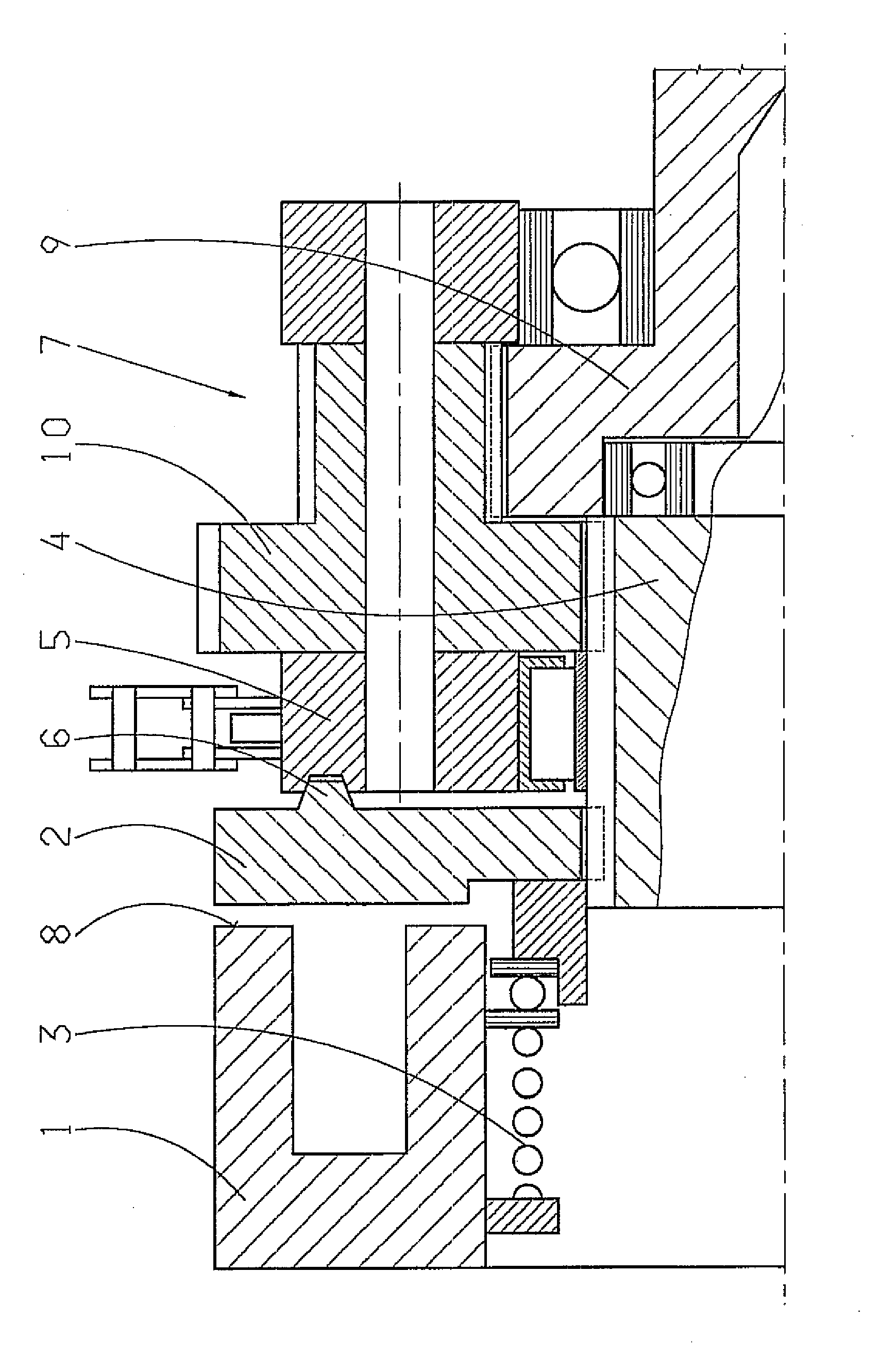 Adjustment device for a camshaft