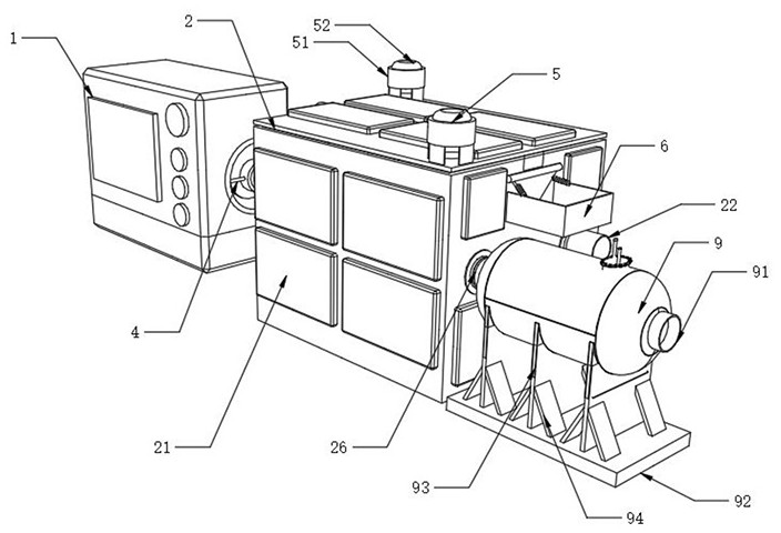 A Waste Heat Recovery System Based on Gas Generating Set