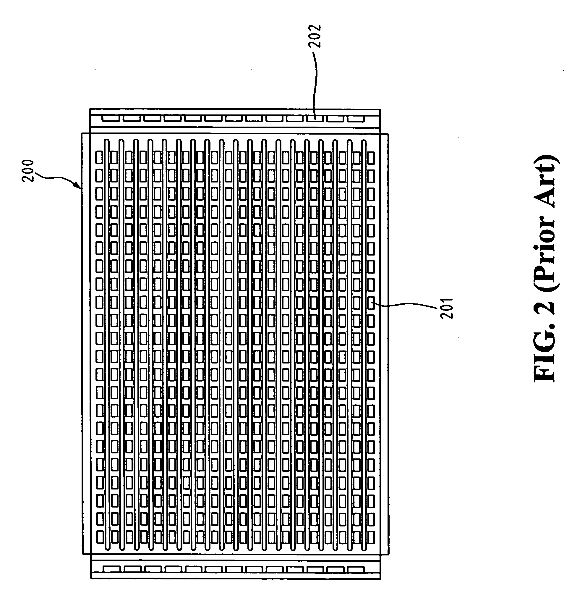 Lighting device with flipped side-structure of LEDs