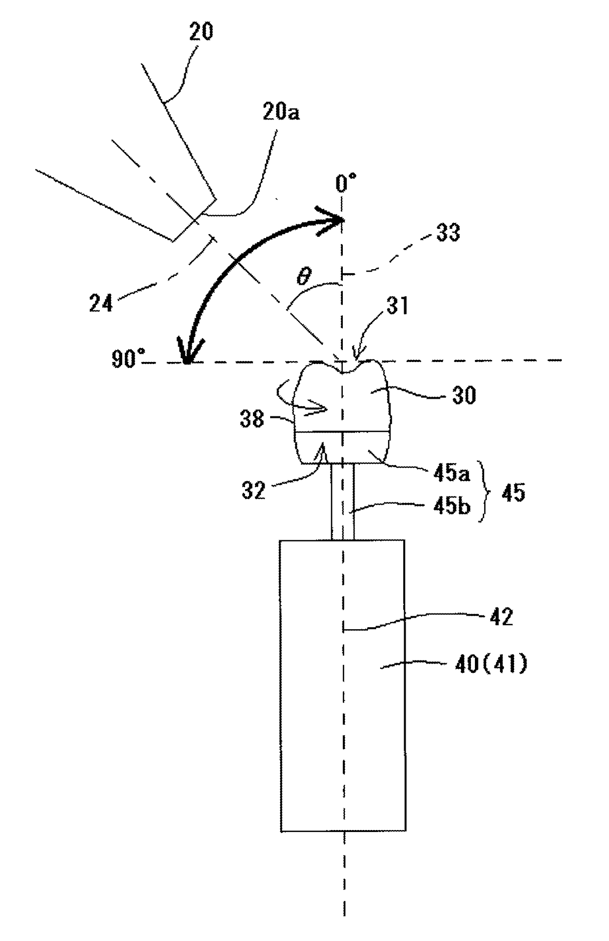 Method for polishing artificial tooth and device for polishing artificial tooth