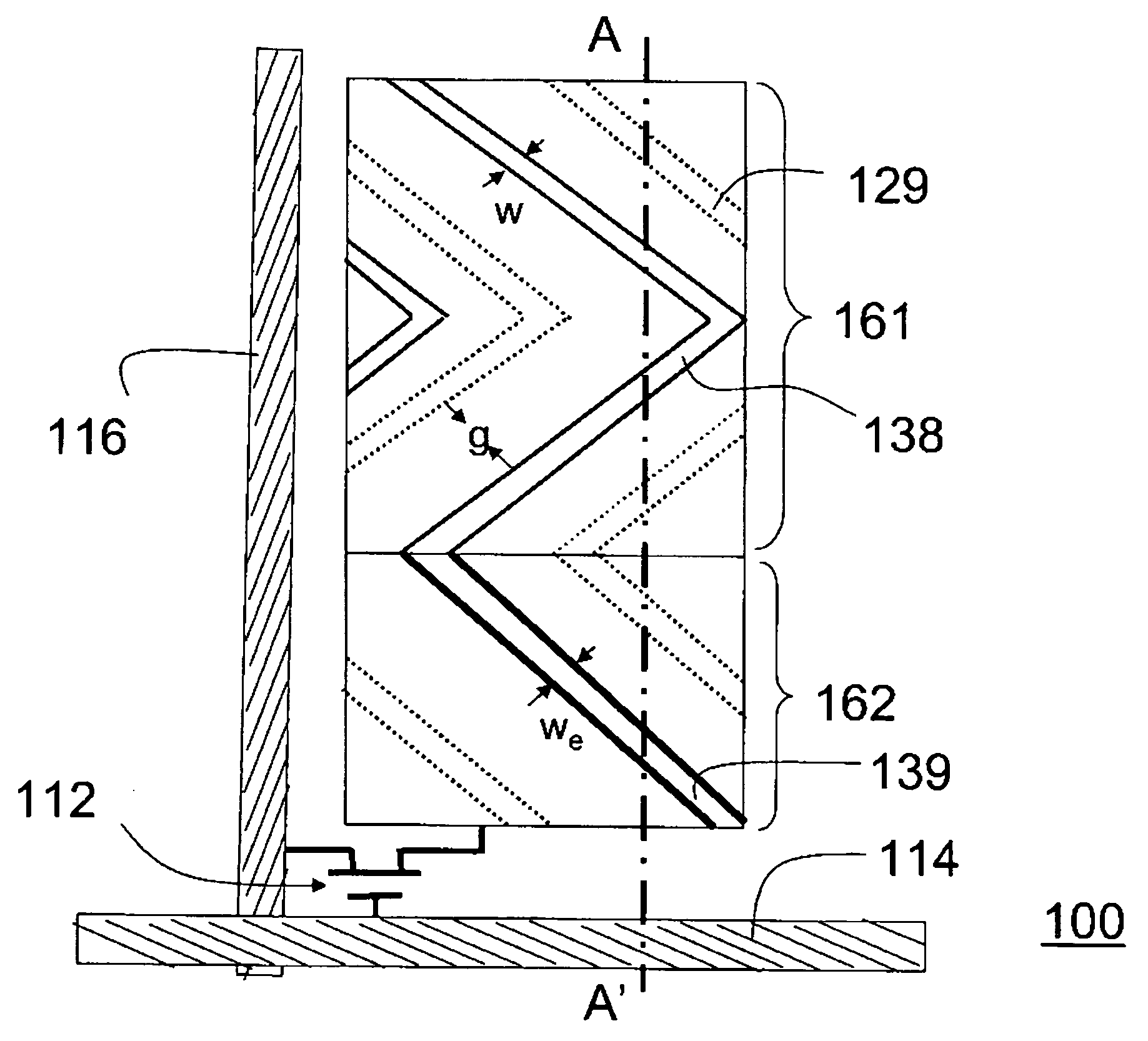 Multi-Domain Vertical Alignment Liquid Crystal Displays With Improved Angular Dependent Gamma Curves