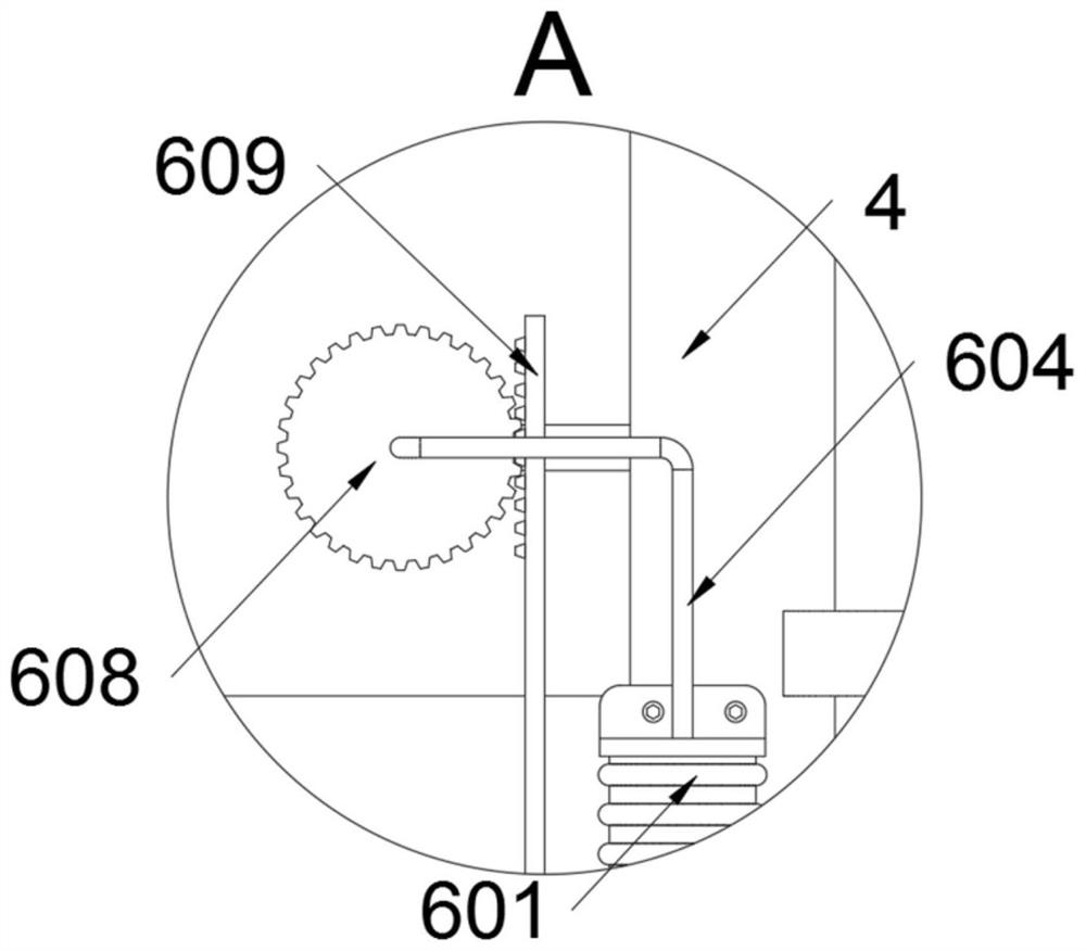 Concrete hardness detection device for building construction