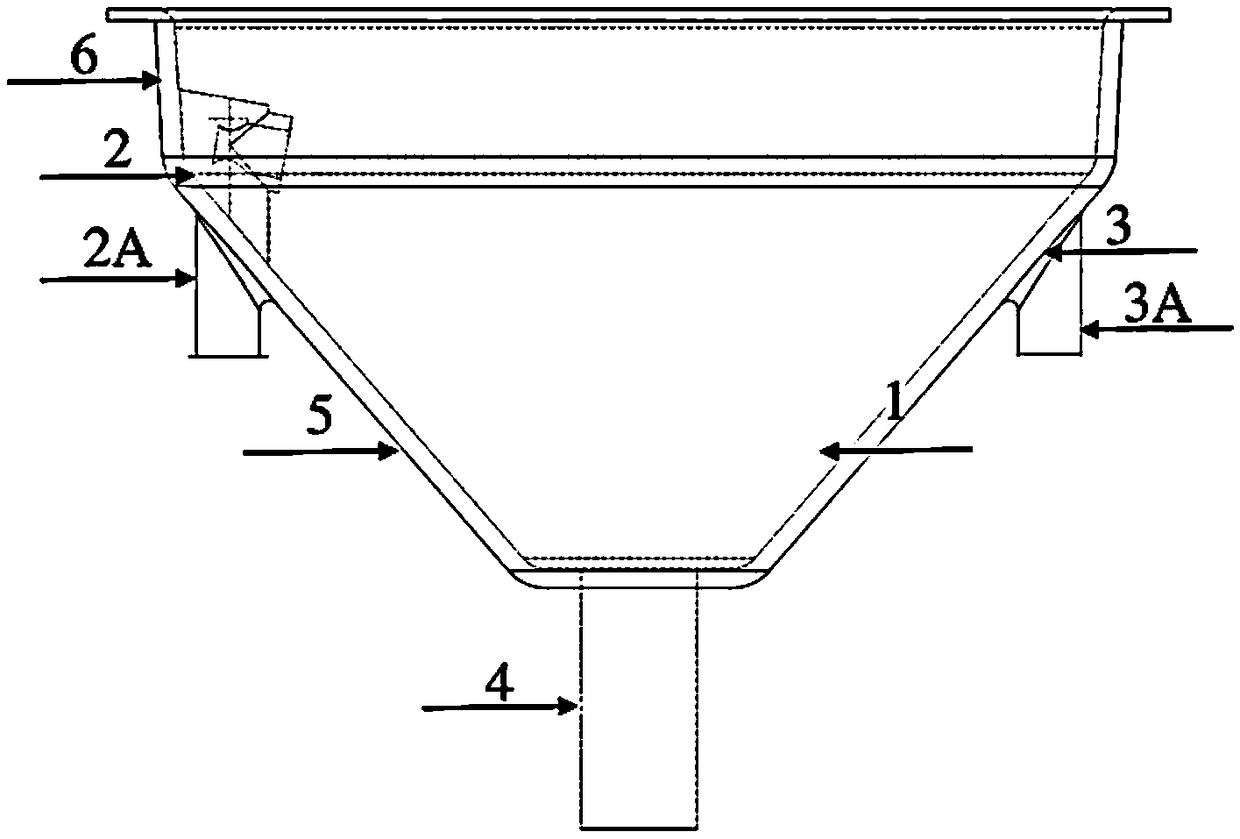 Pen washer and desk provided with pen washer