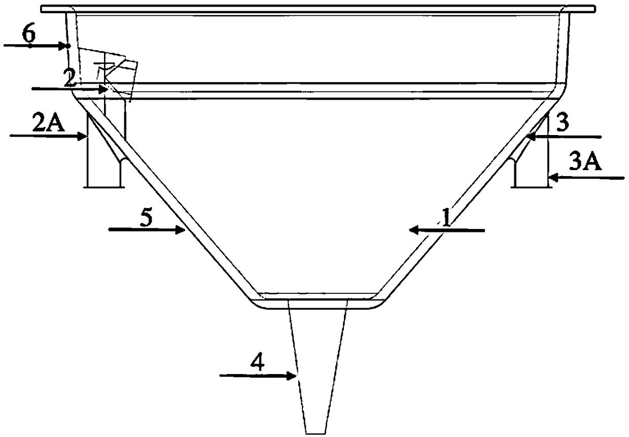 Pen washer and desk provided with pen washer