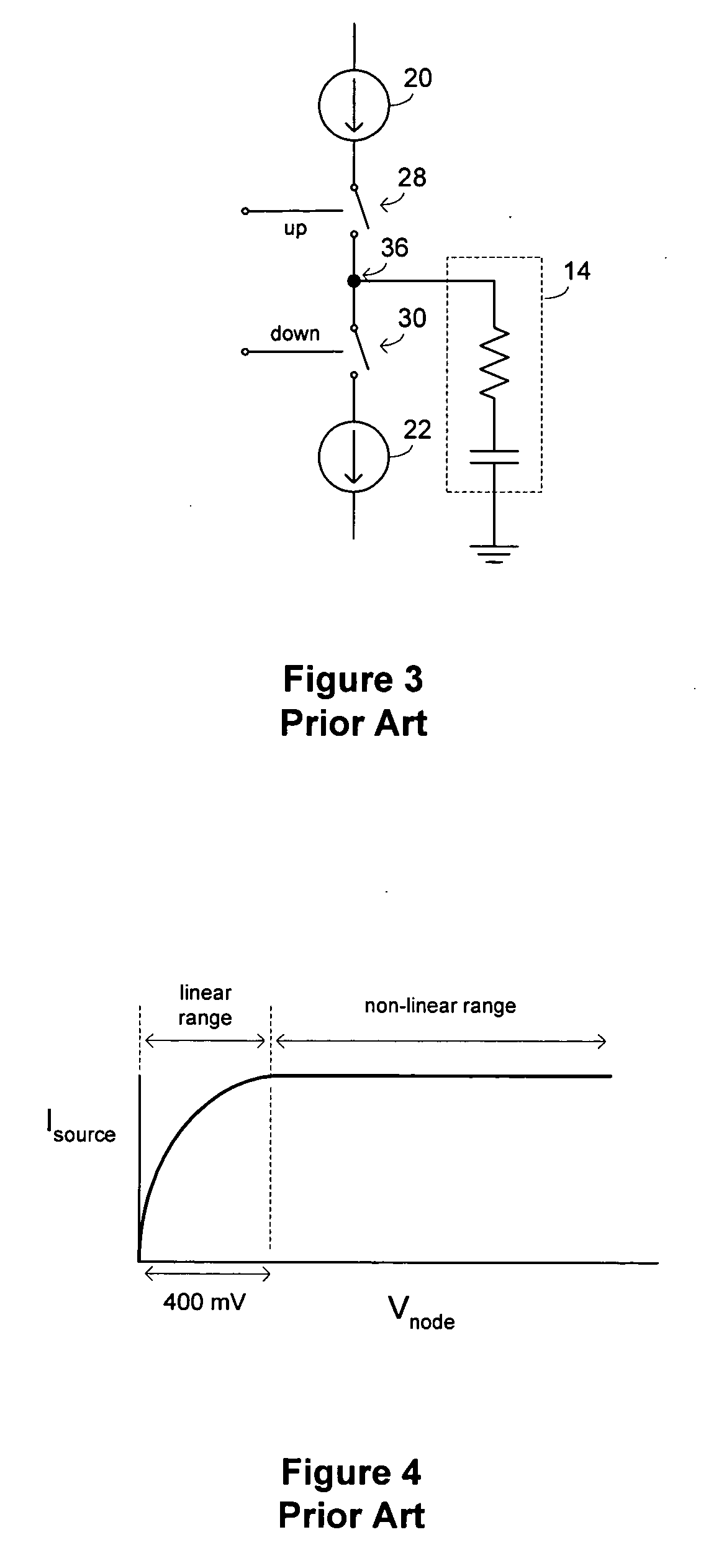 Charge pump circuit using active feedback controlled current sources