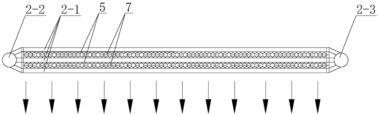 Ultra-thin permeating type air conditioner