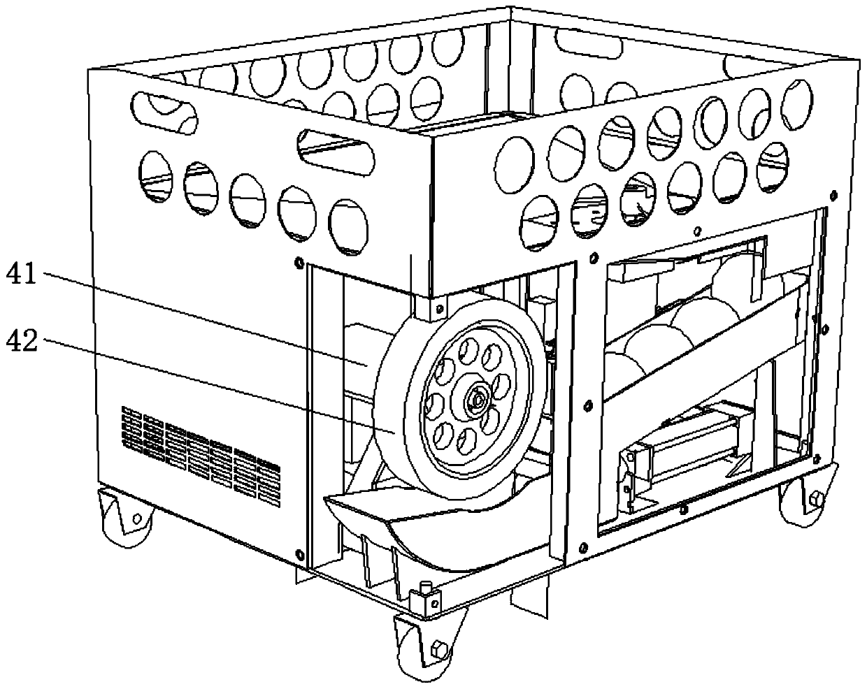 A ball throwing machine system and its control method