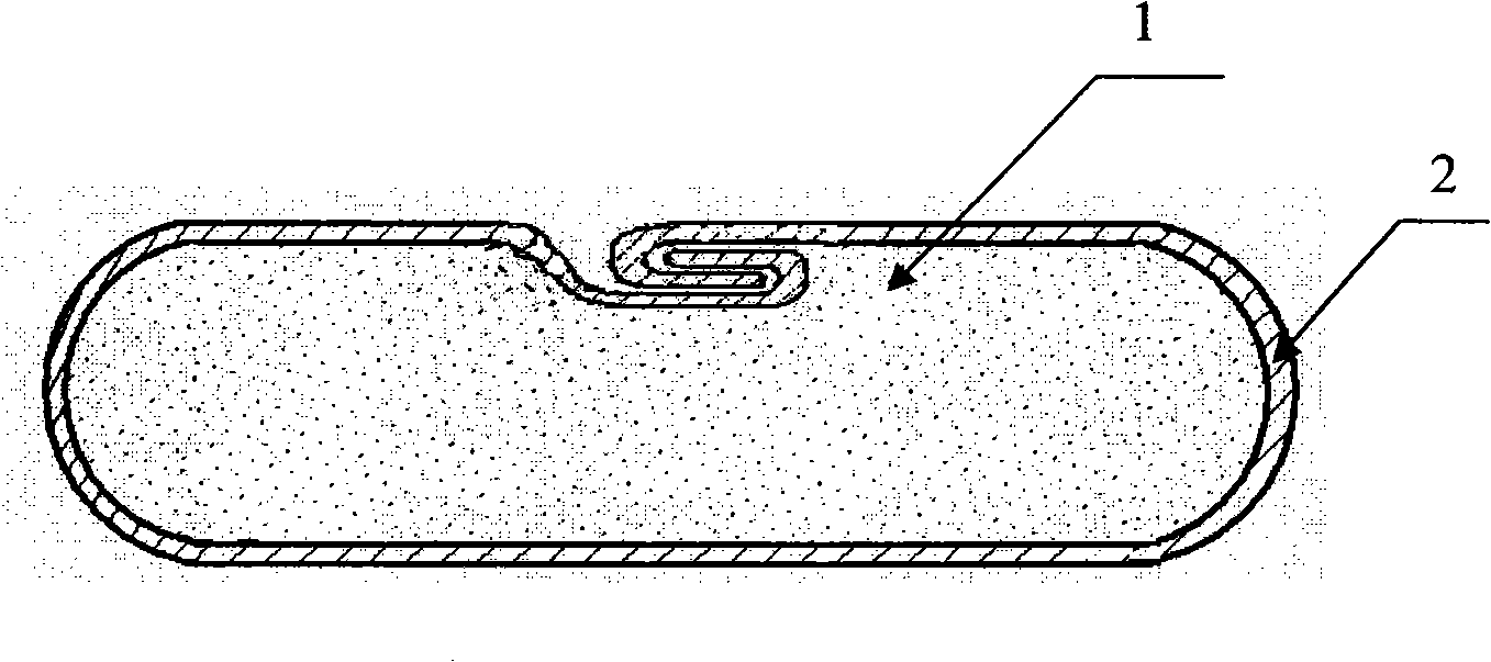 Tube wire for overlaying welding and preparation thereof