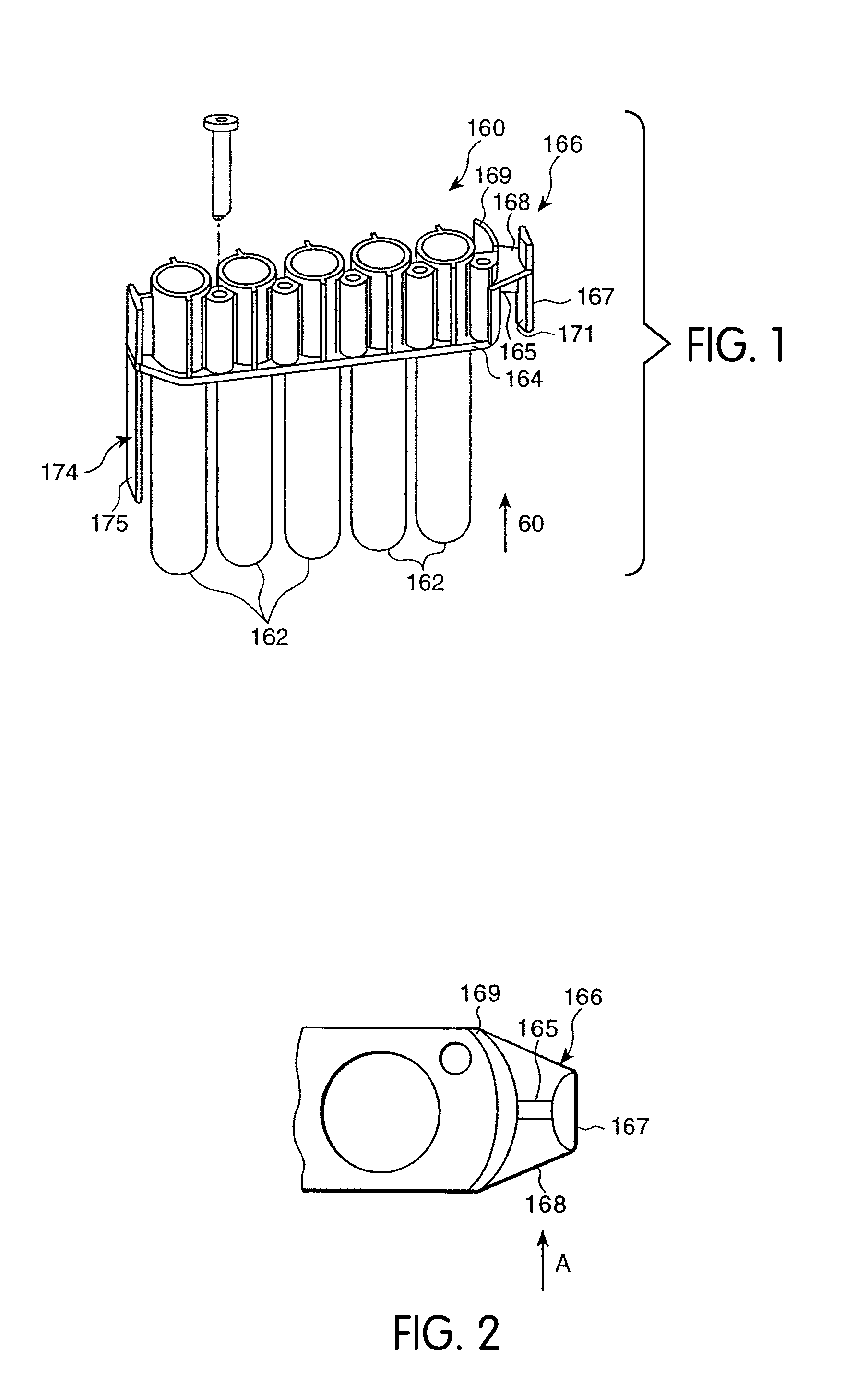 Use of a fluorescent material to detect failure or deteriorated performance of a fluorometer