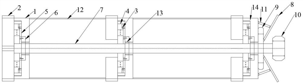 Expansion type yielding anchor rod