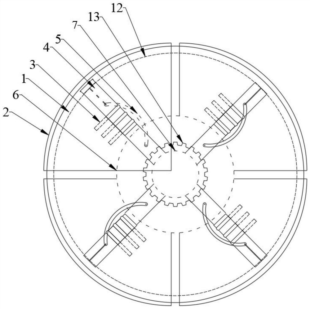 Expansion type yielding anchor rod