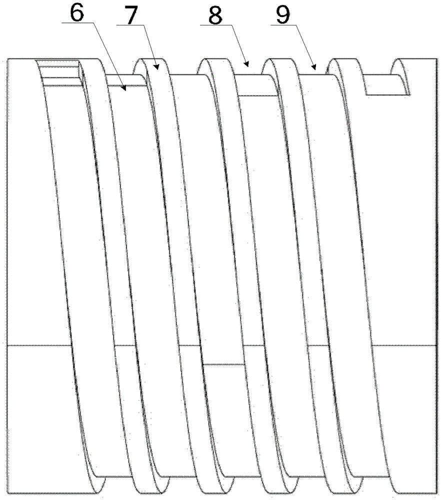 Cooling device for automobile and its driving motor