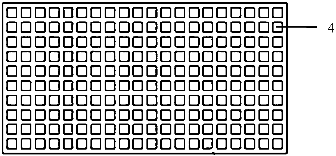 A centimeter-level square ice cube production device and its ice production method and application