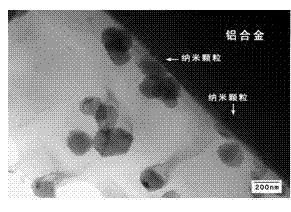 Nanometer alumina particle enhanced conversion film preparation method