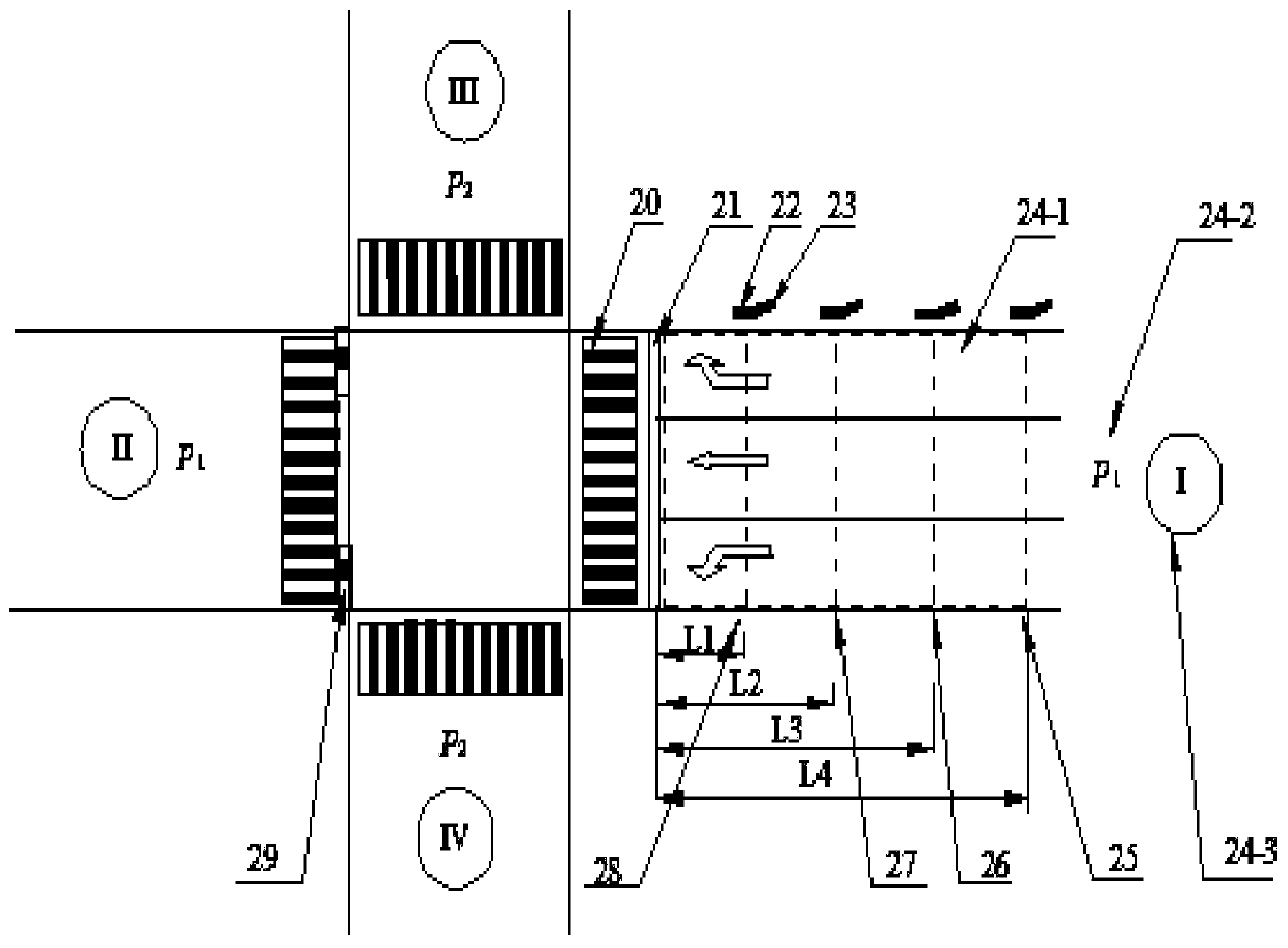 Standard crossroad vehicle fast passing method and device, and equipment