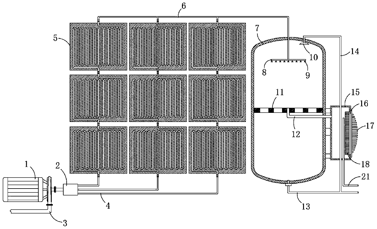 Low-energy consumption seawater desalting system and method