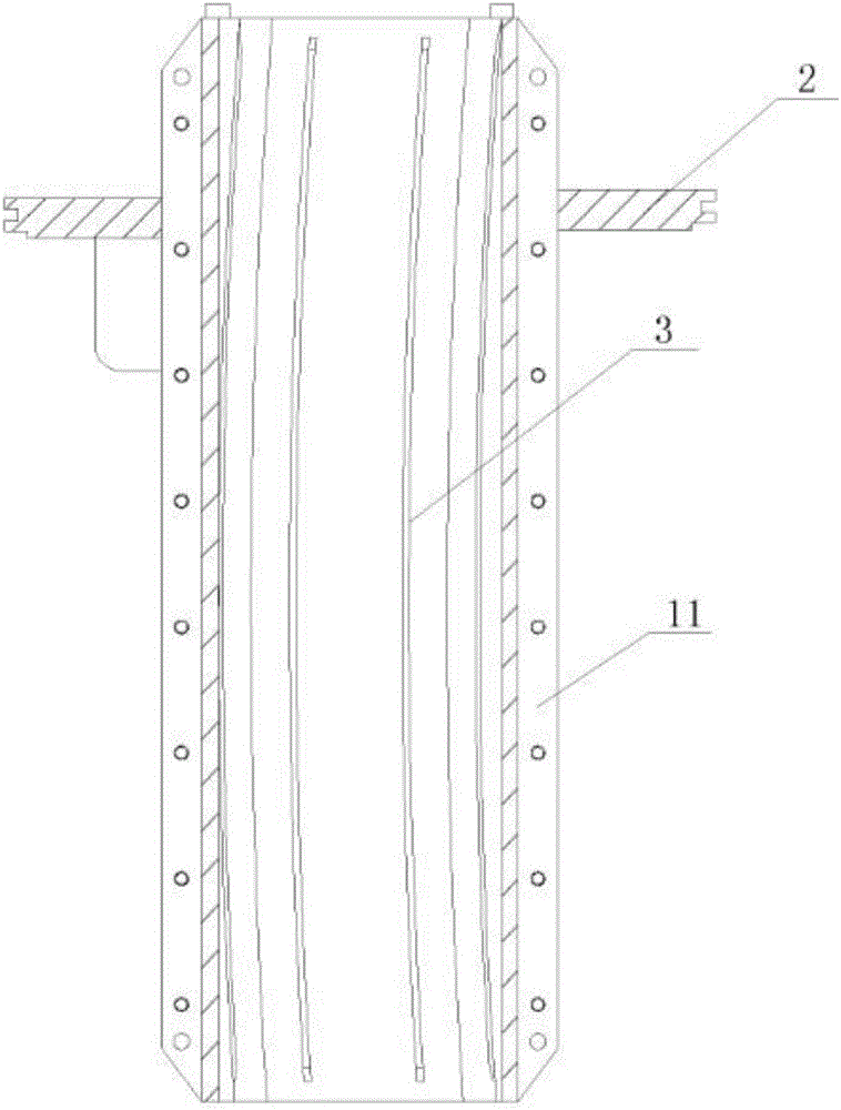 Combined type crystallizer water jacket and machining method thereof