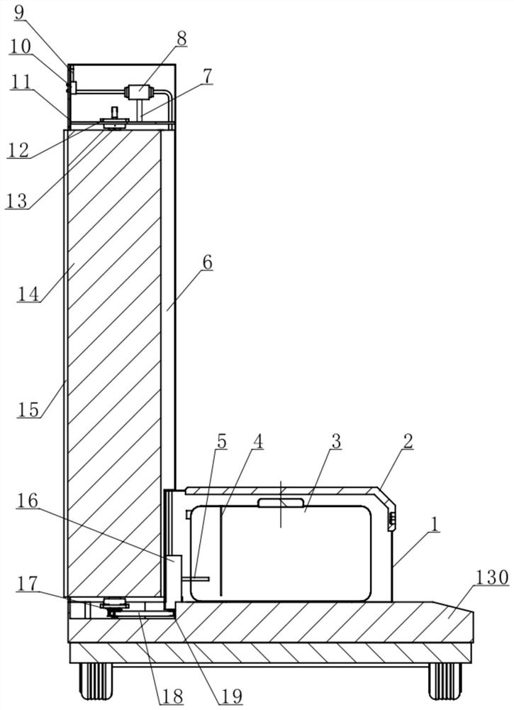 Cleaning robot protection device