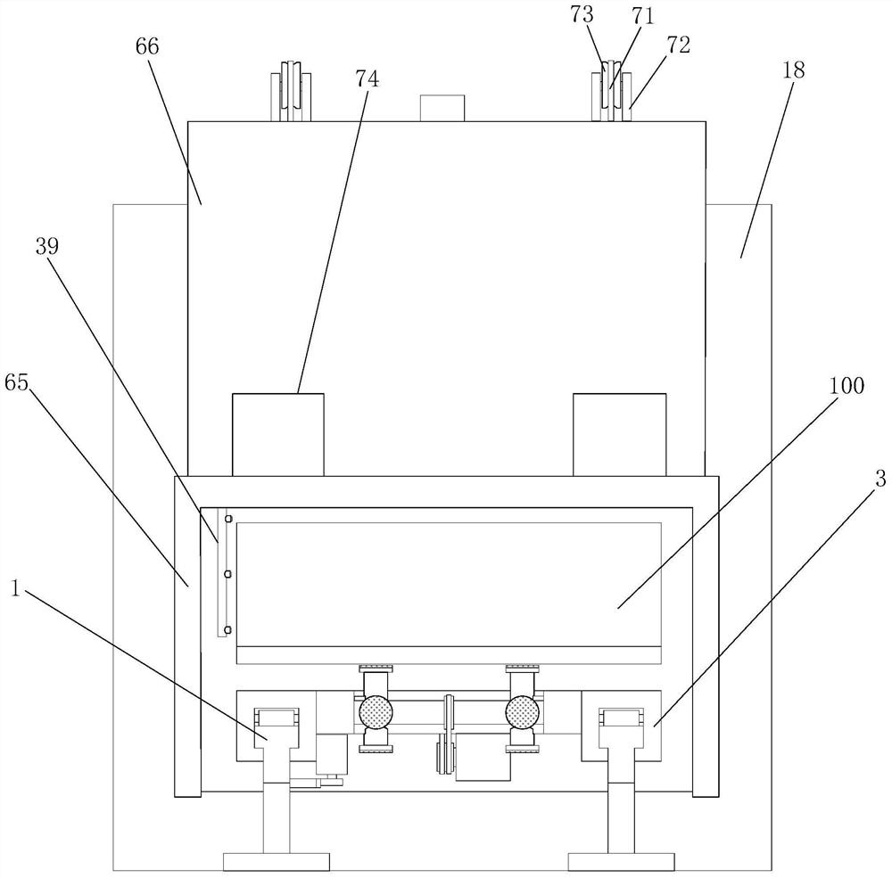 Three-dimensional spraying system for large workpieces