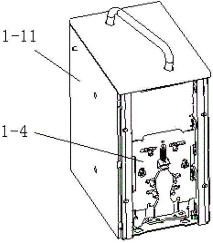 Multi-card-box card dispensing device with card withdrawing function