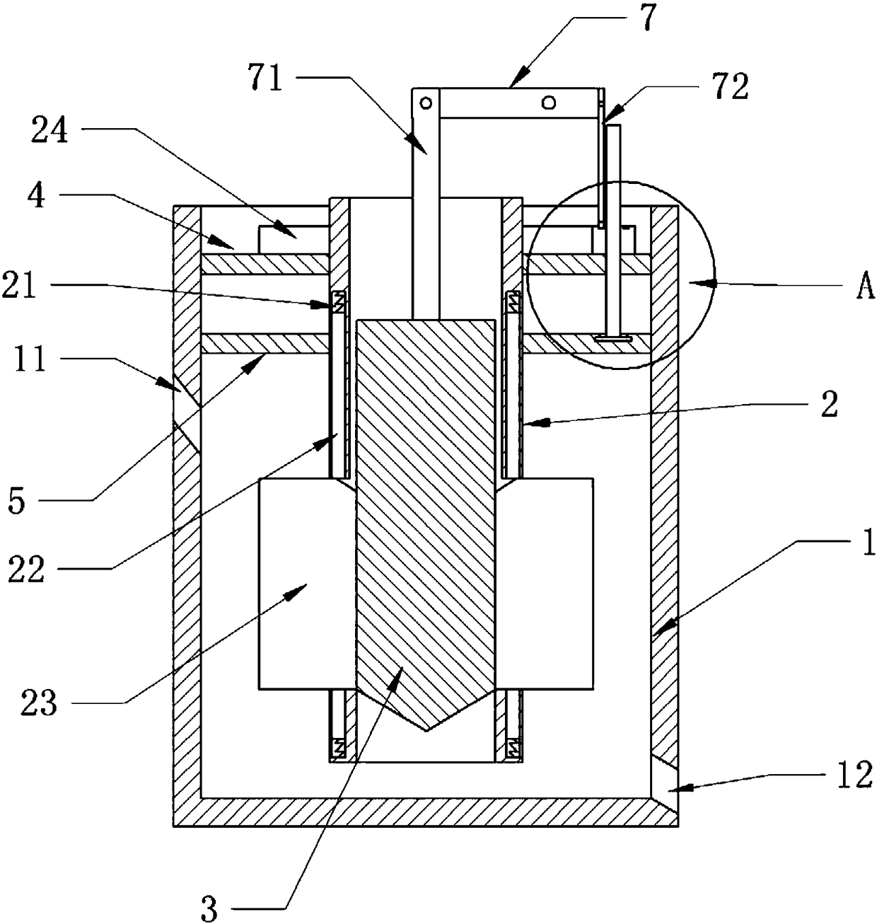 Pet snack processing device
