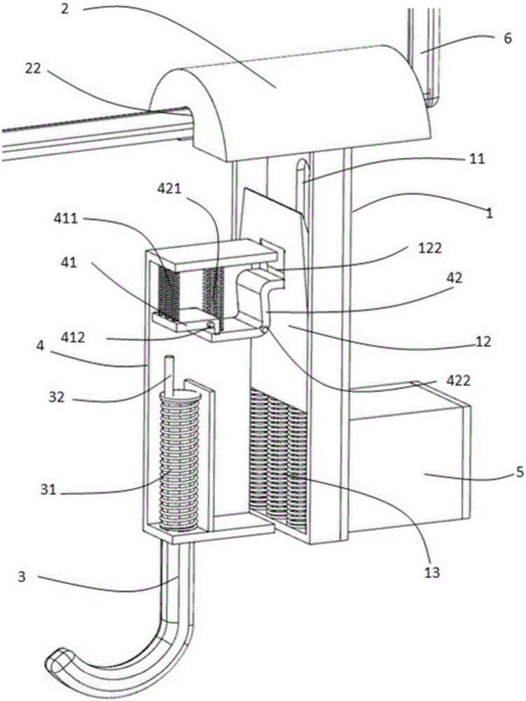 A striker type cable cutting mechanism and its application method