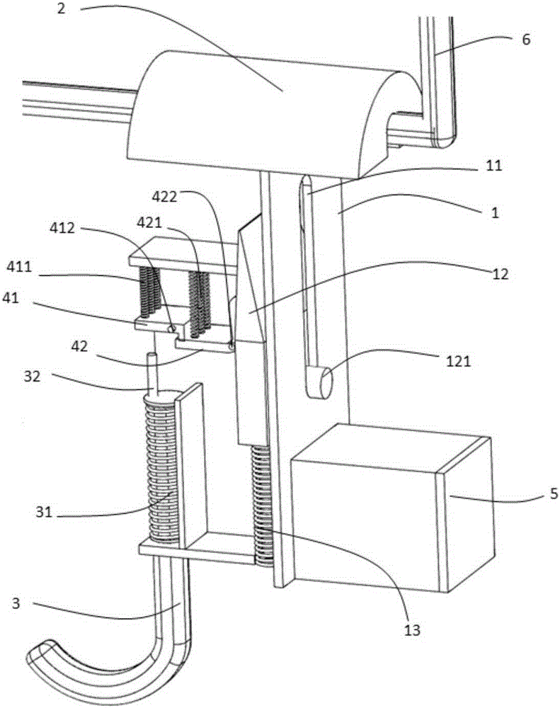 A striker type cable cutting mechanism and its application method
