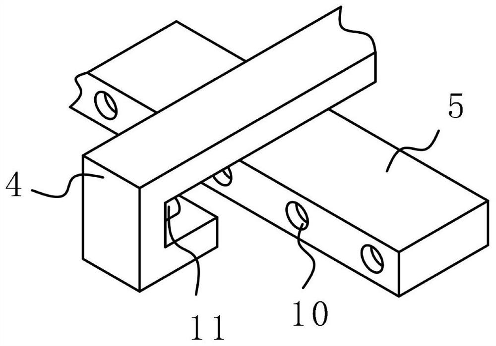 Connecting and locking device of building formwork