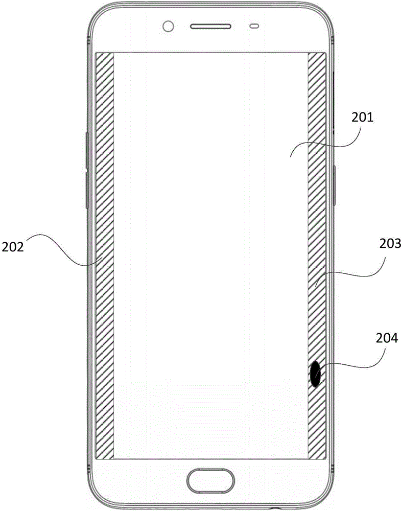 Palm rejection method and device for screen edges and mobile terminal