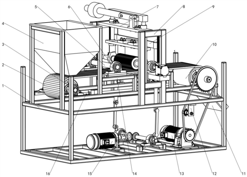 A device for slicing rhizome Chinese medicinal materials